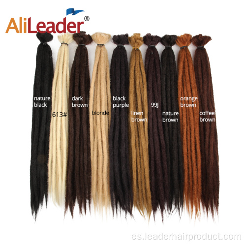 Extensiones sintéticas hechas a mano de Dread Lock Crochet Dreadlocks